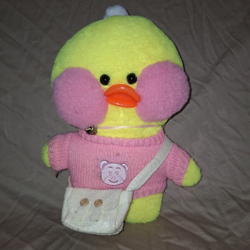 Valentine's‎ Day LALAfanfan Style Duck Yellow Pink Costume Plush Toy soft